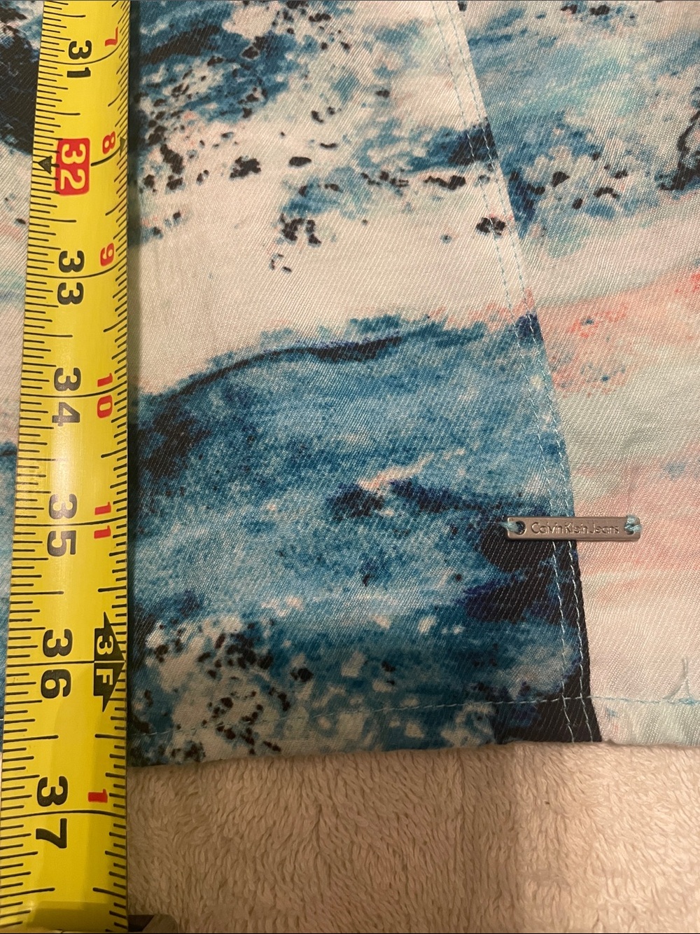 Calvin Klein Jeans Tie Dye Sleeveless Dress - Picture 6 of 7